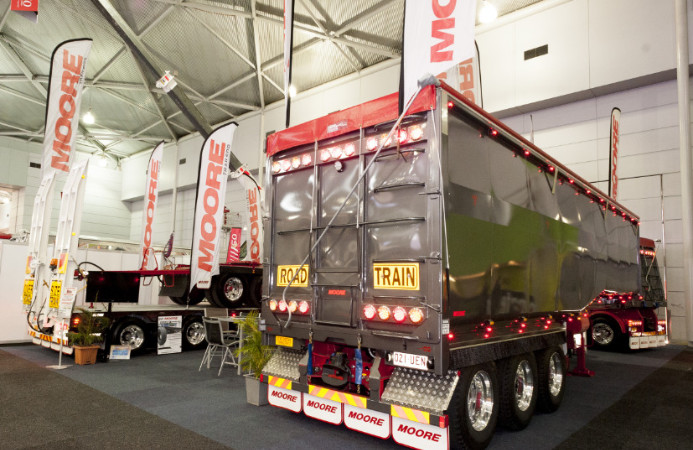 Moore Trailers at the Brisbane Truck Show