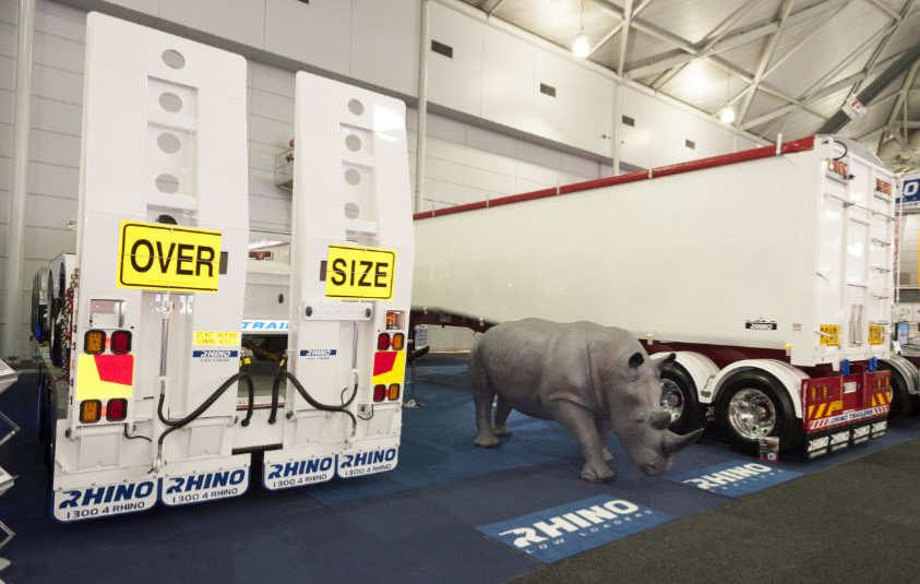 Rhino Trailers at the Brisbane Truck Show