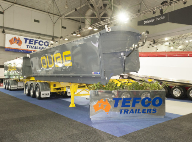 Tefco Trailers at the Brisbane Truck Show