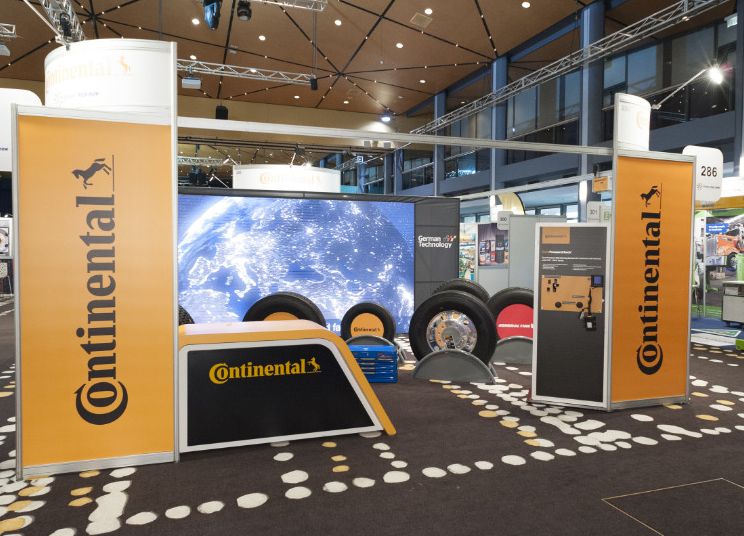Continental Tyres of Australia at the Brisbane Truck Show