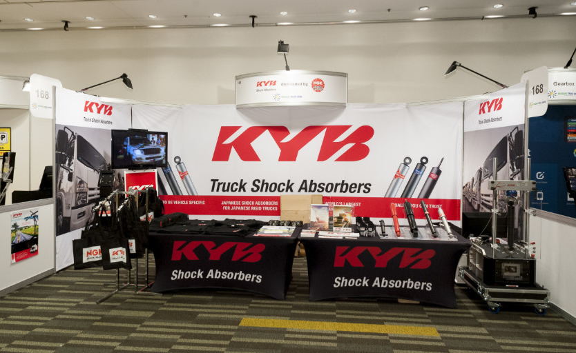 KYB Shock Absorbers at the Brisbane Truck Show