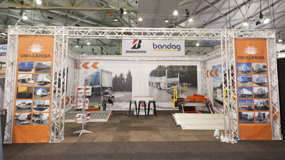 Dhollandia Hydraulic Tail Lifts at the Brisbane Truck Show