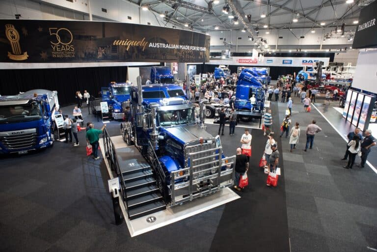 Kenworth Truck display at Truck Show 2021